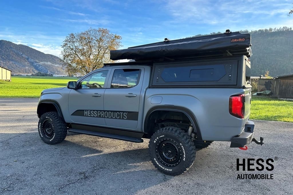 Alu-Cab Hardtop &quot;Contour&quot; für Isuzu D-Max 2020-2023 DC mit Fenster