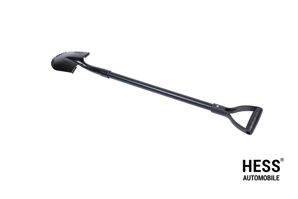 Hess Offroade Spaten schwarz