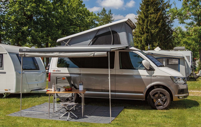 Thule Omnistor 4200 für Reimo Multirail weiss