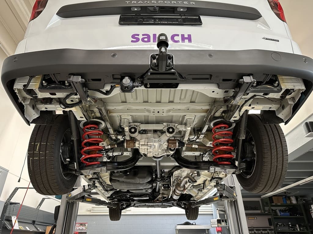 Auflastung Custom, Transporter Achslast 2 1'950kg +175kg