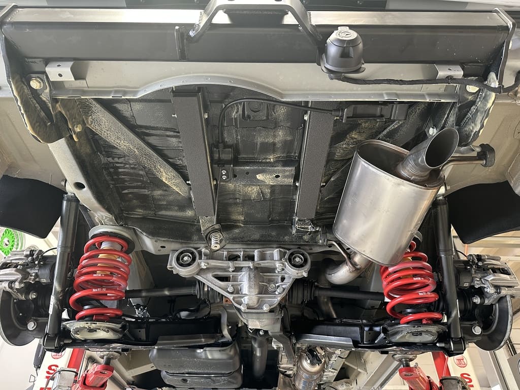 Federsatz für die Auflastung der Hinterachse +650kg des Mercedes Viano/Vito/V-Klasse