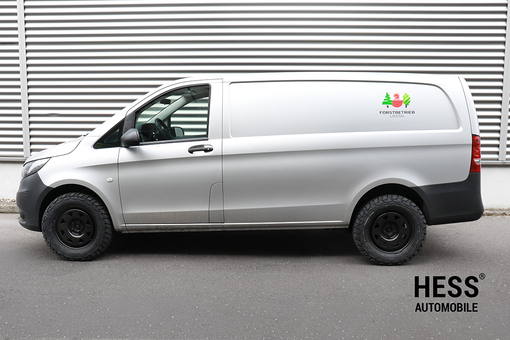 HESS H31, 17 Zoll, Steel Triangle Black, Offroad-Stahlfelge für Mercedes Vito/Viano/V-Klasse