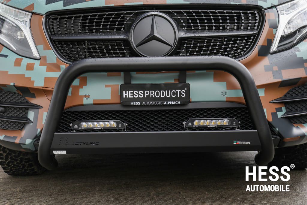 Frontbügel 63mm schwarz - Mercedes V-Klasse (447) 2014-2019