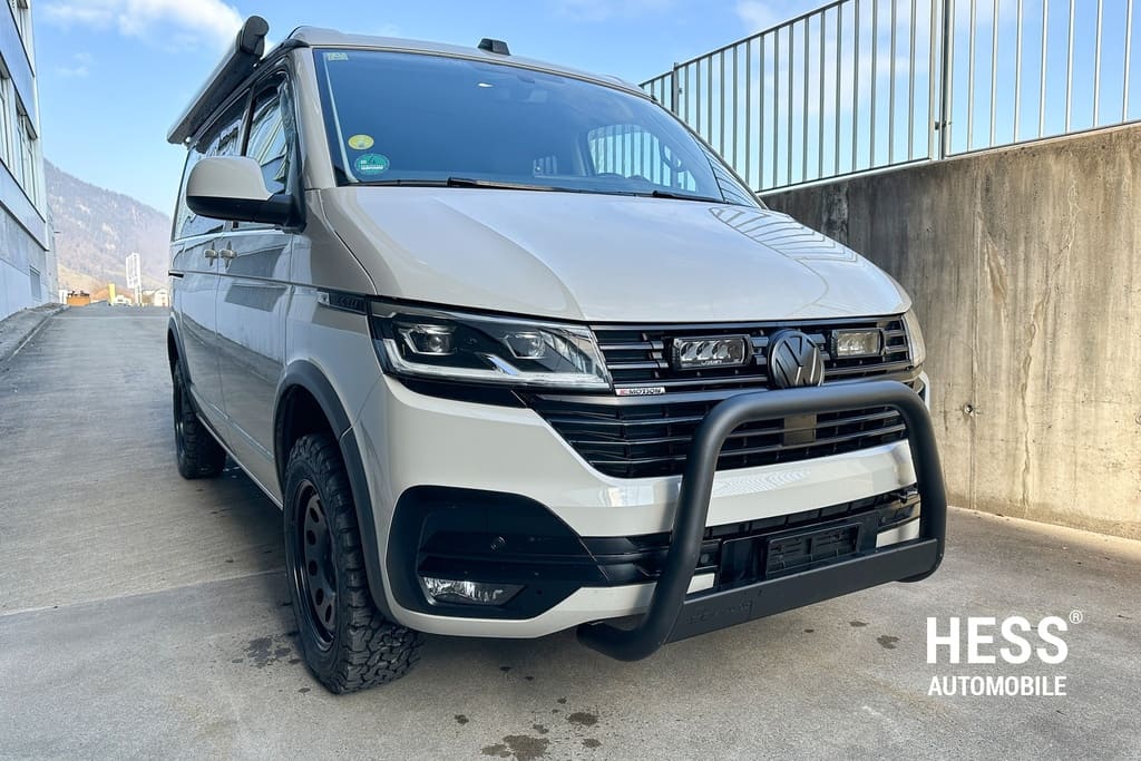 Frontbügel 63mm schwarz - VW T6.1