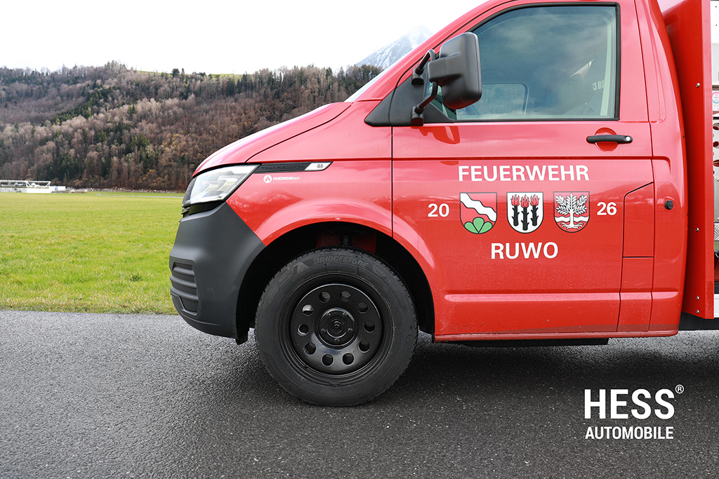 HESS H21, 17 Zoll, Steel Round Black, Offroad-Stahlfelge für VW T5/T6/T6.1/T7, Amarok -2020