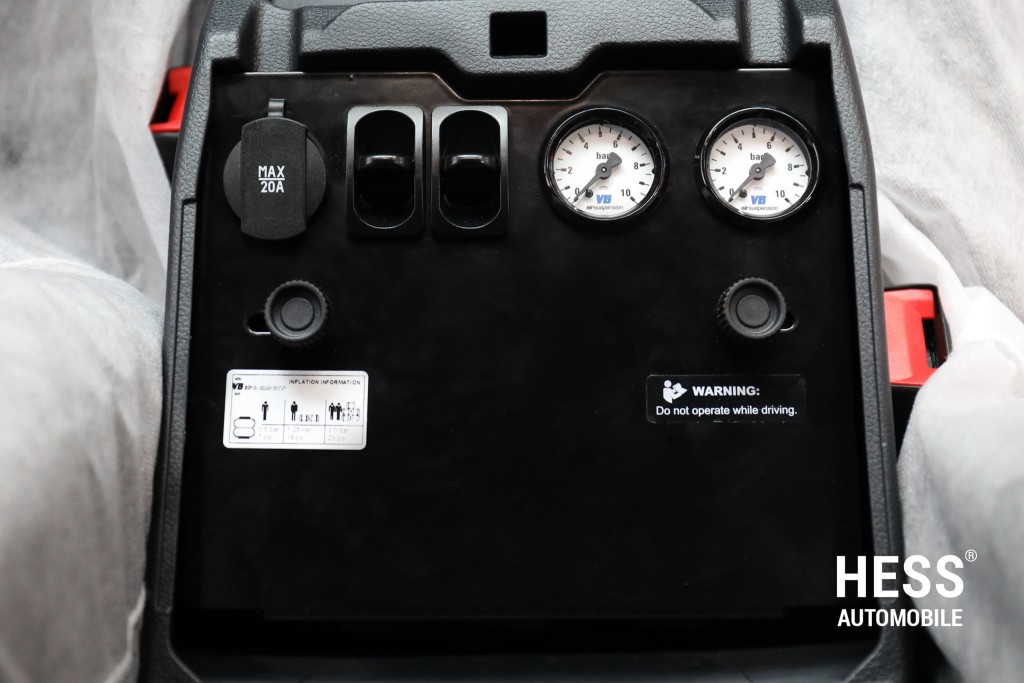 Auflastung VW Amarok, Ford Ranger ab23 Achslast 2: 2'300 kg (VB-SemiAir Comfort)