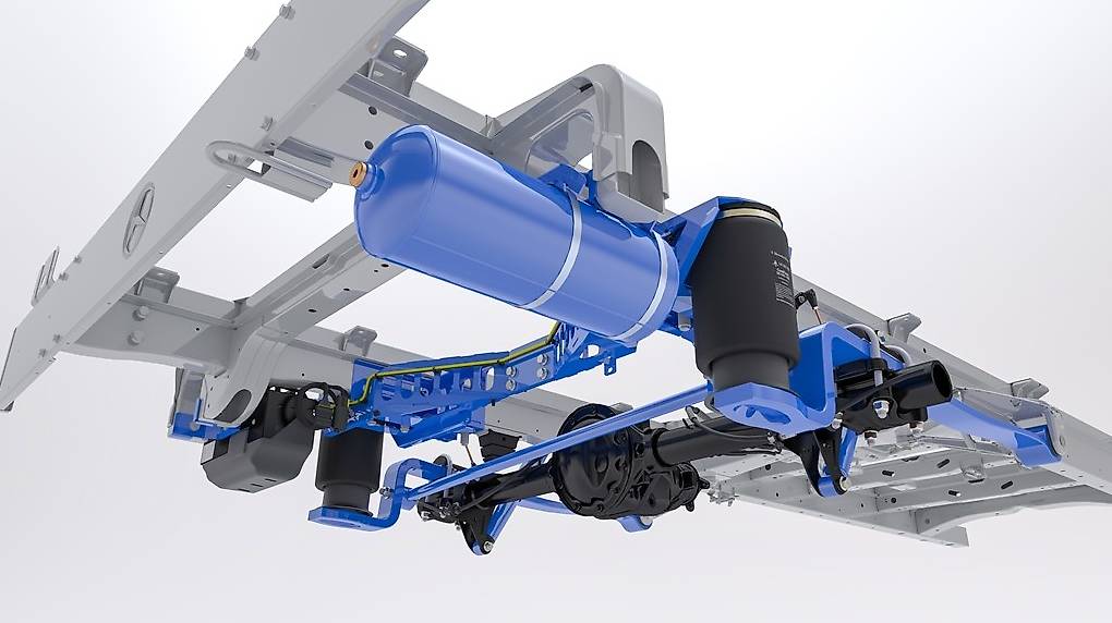 Auflastung MB Sprinter 906/907 Achslast Summe Achslast (VB 2C)mo