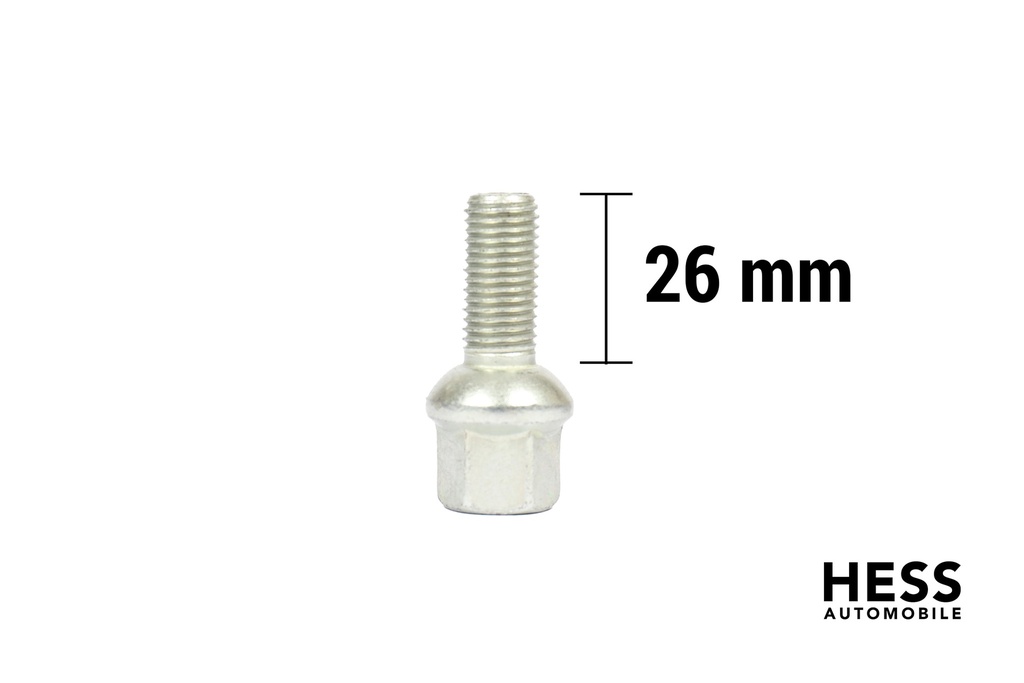 M12x1.5 L26 KUGEL KH22 R13 verz. gr
