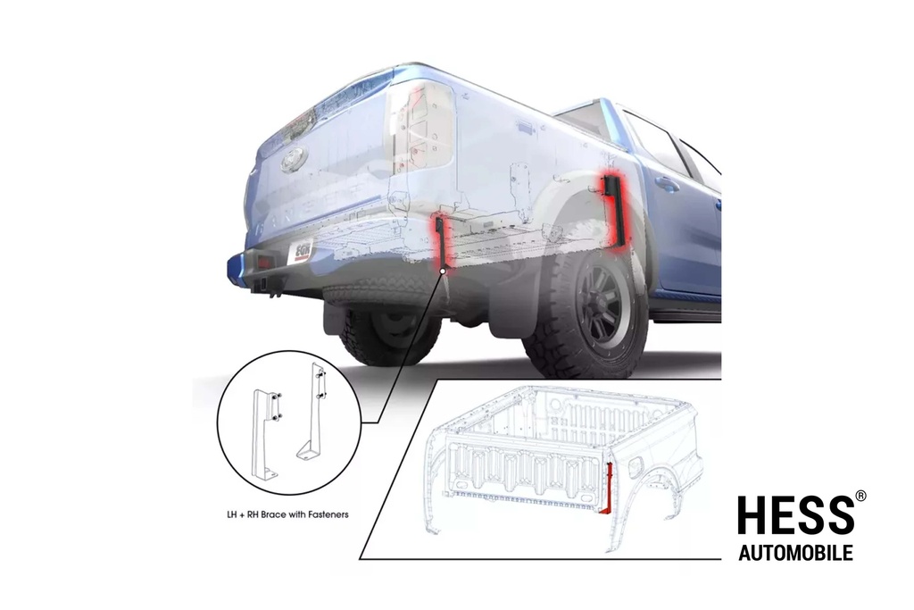 J-Brace Kit für Ford Ranger / VW Amarok ab 2023 von Ford