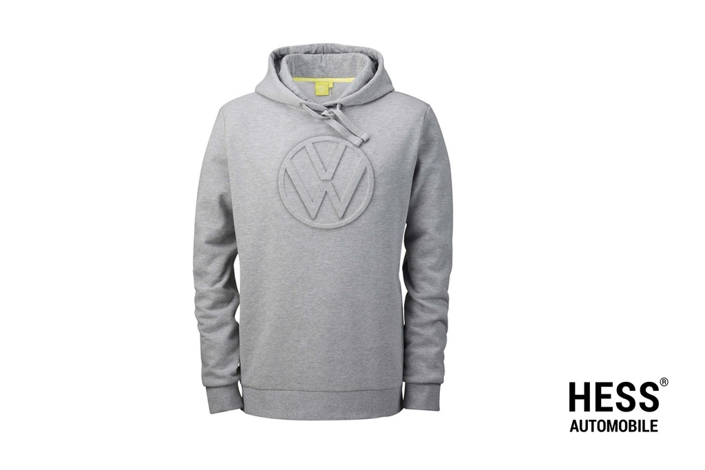 VW SWEATSHIRT 3D UNISEX, GRAU, XXXL