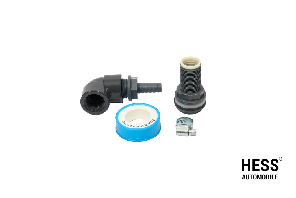 PVC Tankanschluss Set für 13mm