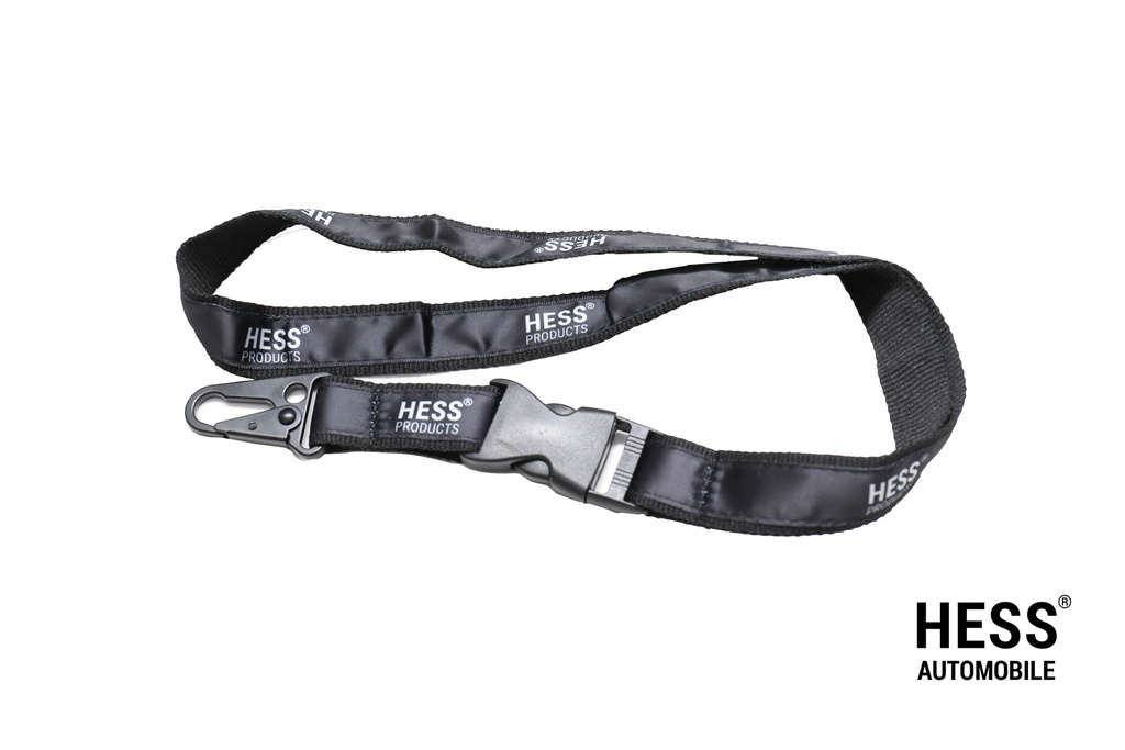 Hess Products Schlüsselband schwarz