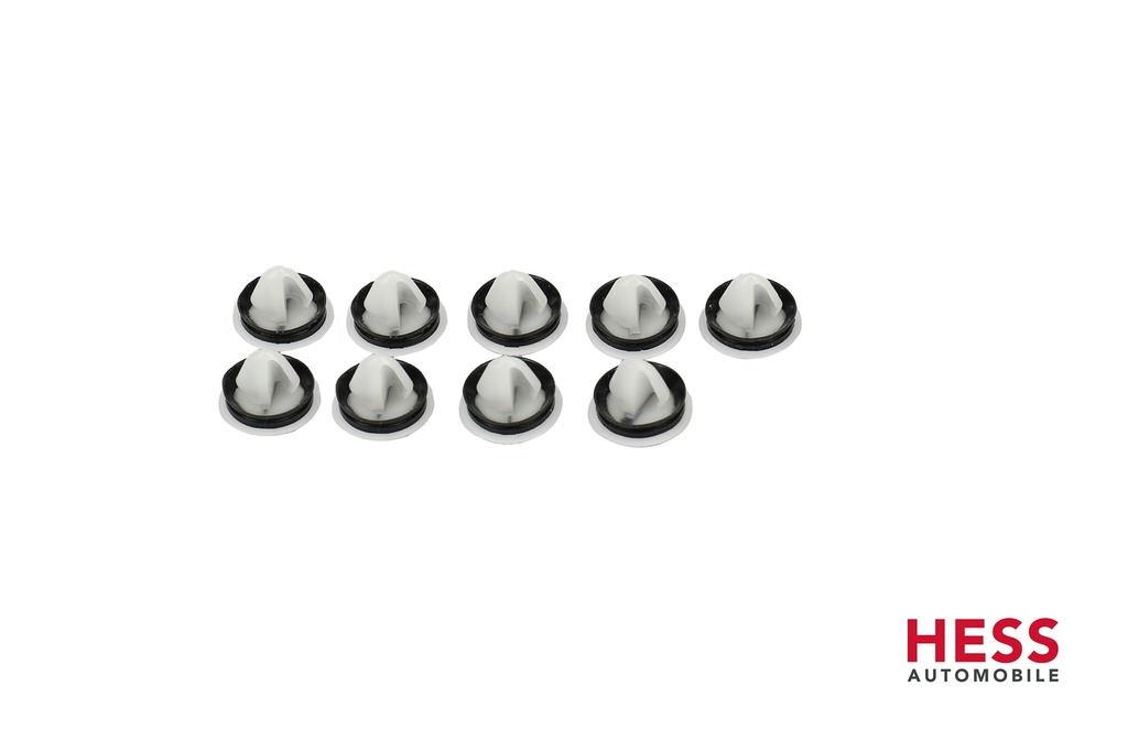 Clip Set zu Abdeckblech Schiebetüre