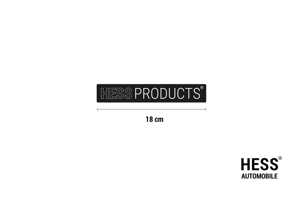 HESS PRODUCTS Sticker 18 cm 