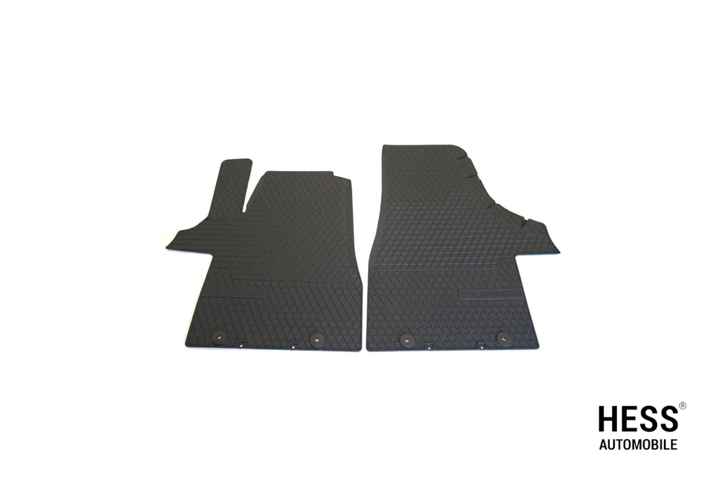 VW Original Gummifussmatten vorne 2-Set für VW T5/T6