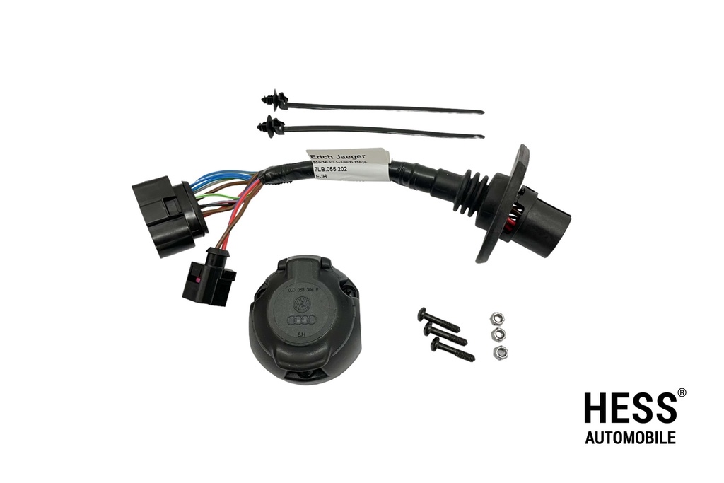 VW Original Elektroeinbausatz für Anhängevorrichtung 13-polig