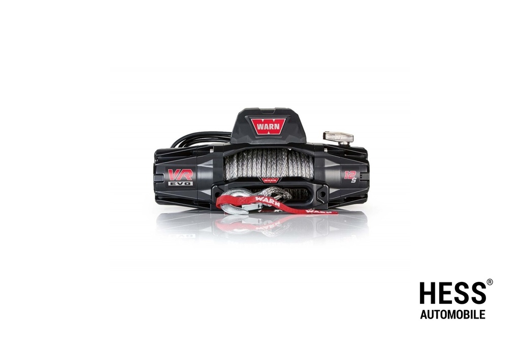 WARN Seilwinde VR EVO 12S 12V 5.443 KG Zugkraft, Kunststoffseil