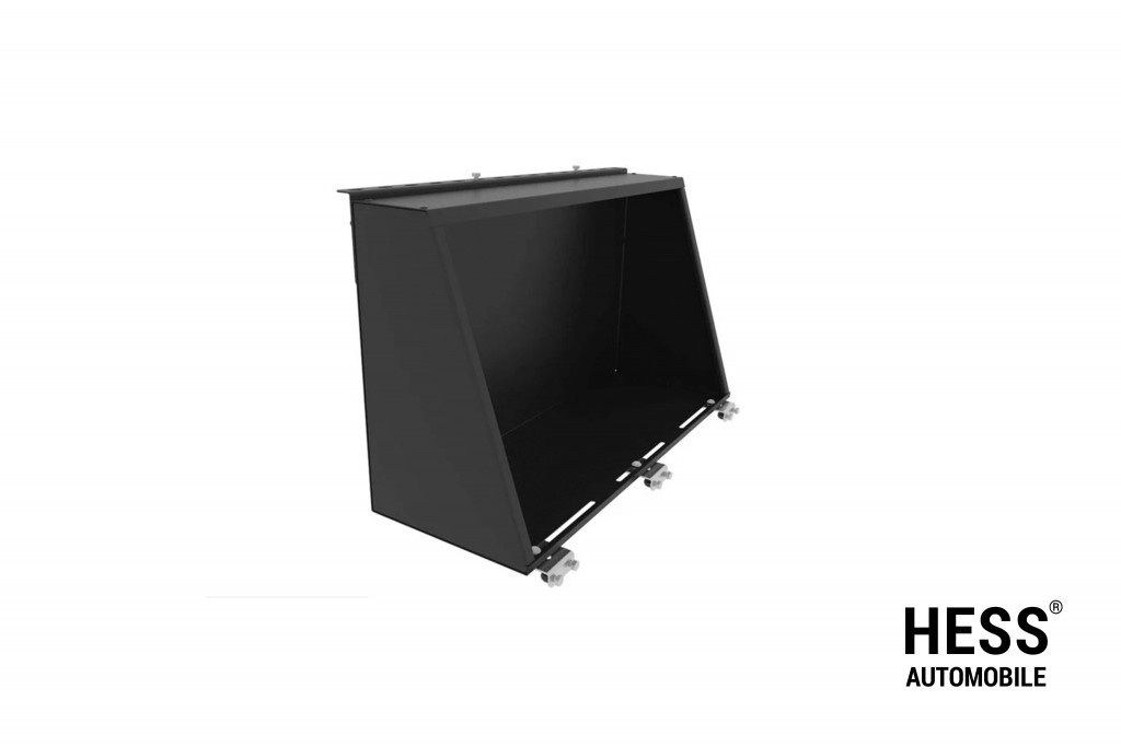 Alu-Cab Seitenfach Universal 750 Schwarz – Staufach für Alu-Cab Hardtops