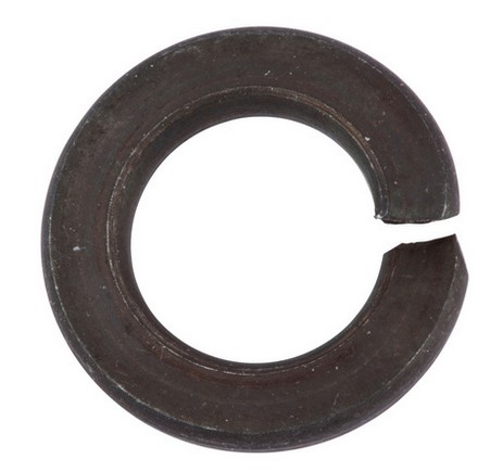 Federring mit rechteckigem Querschnitt, Edelstahl A2 schwarz,M10