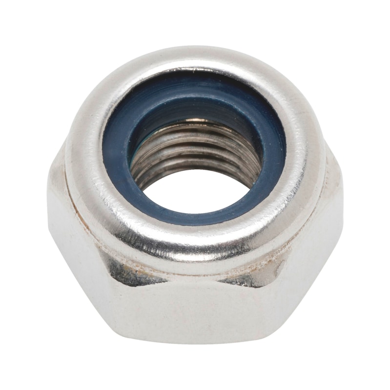 6KT-Mutter hohe Form mit Klemmteil, Edelstahl A2 blank,M5 (Kopie)