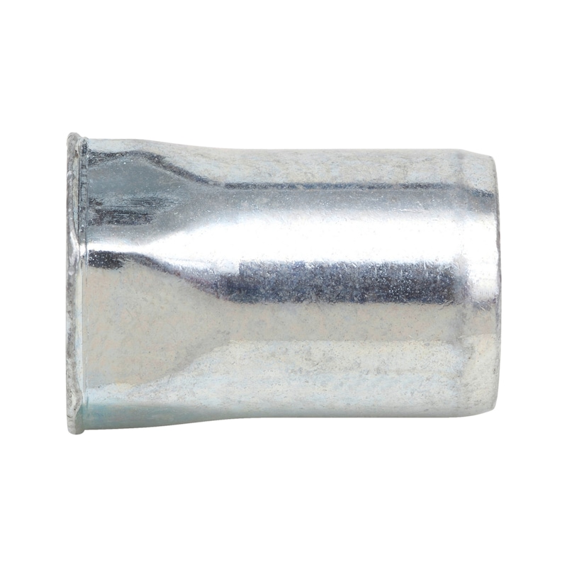 Einnietmutter mit Teilsechskanntschaft &amp; kleinem Senkkopf, M8