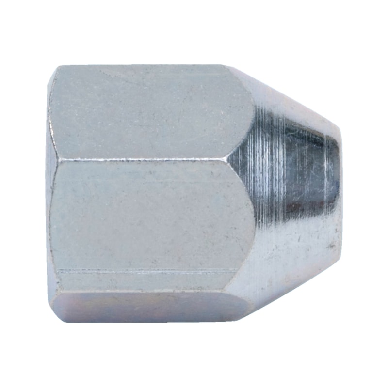 Bremsleitungsnippel Typ H, Stahl verzinkt, 3/8"x24 UNF