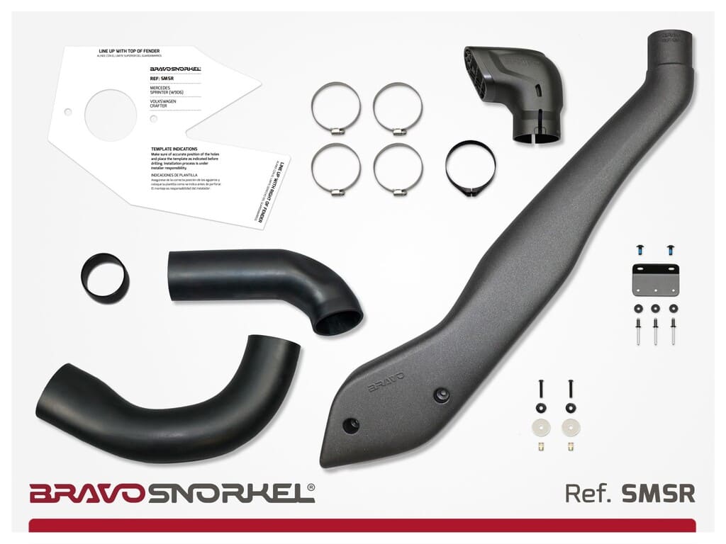 Bravo Snorkel Mercedes Sprinter W906 / VW Crafter (2006 - 2018)