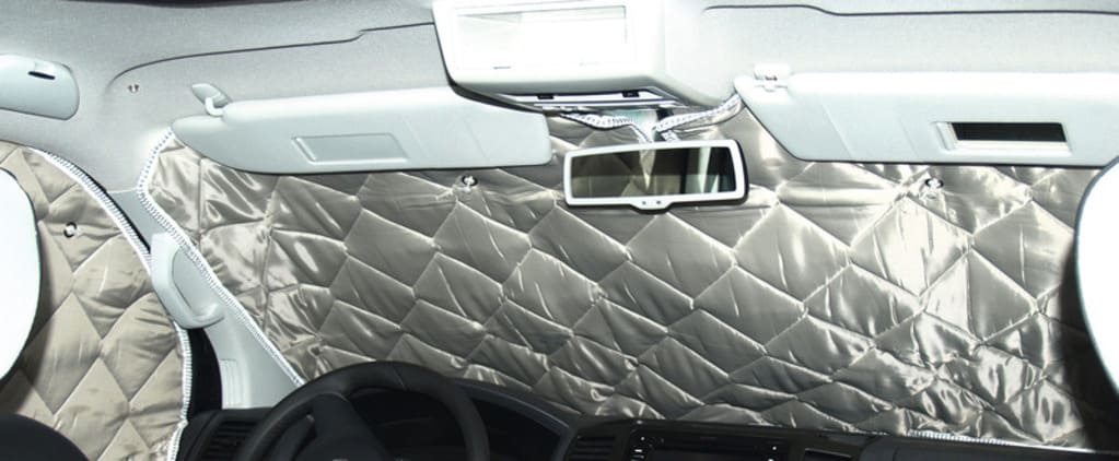 Thermomatte Isoflex Fahrerhaus für Ford Tourneo Custom / VW new Transporter (2025) - 3-teilig