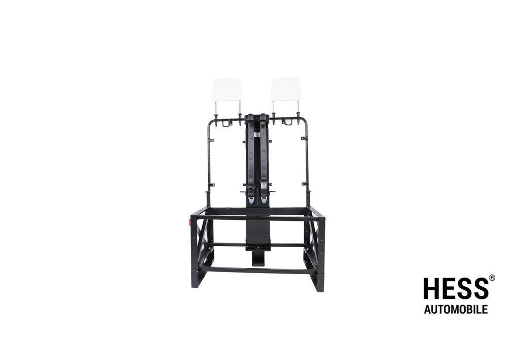 3-Punkt-Gurtbock B90 x T56 cm,inkl.Installationskit+Erhöhung120mm