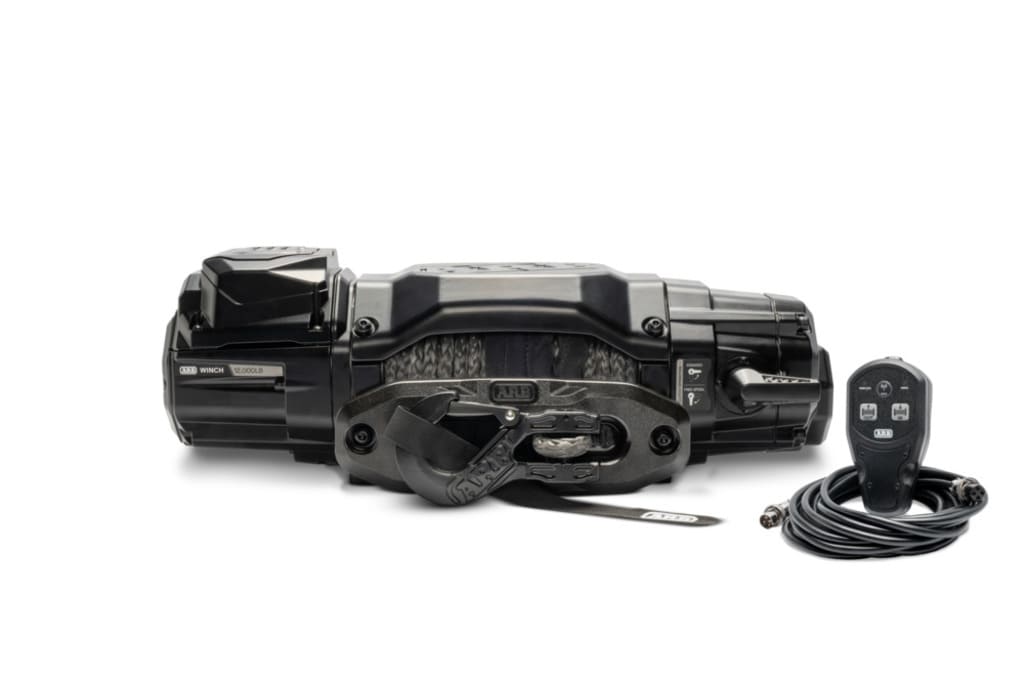 ARB-Seilwinde, 12000 lb, 11mm x 24m Grey Synthetic