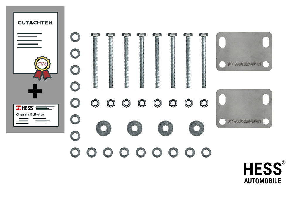 Anhängertraverse VW T5/T6/T6.1 Chassis/ Kabine 3'500kg (Kopie)