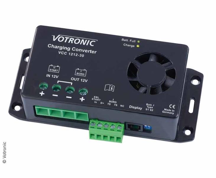 Ladewandler 12V/50A 12V Ladegerät und Booster kombiniert, VCC 1212-50