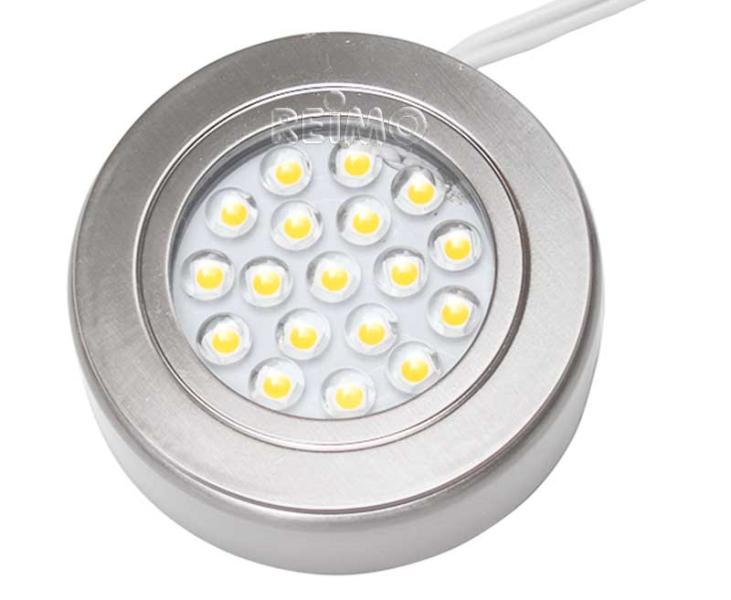 Einbauspot 1W 18SMD LED Nickel
