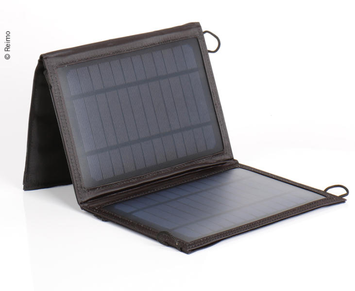 Faltbares Solarpanel 7W, USB-Ausgang 1x, 5V/1,2A, tragbar