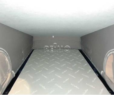 Schlafdachbett Easy Fit VW T5 KR, hinten hoch