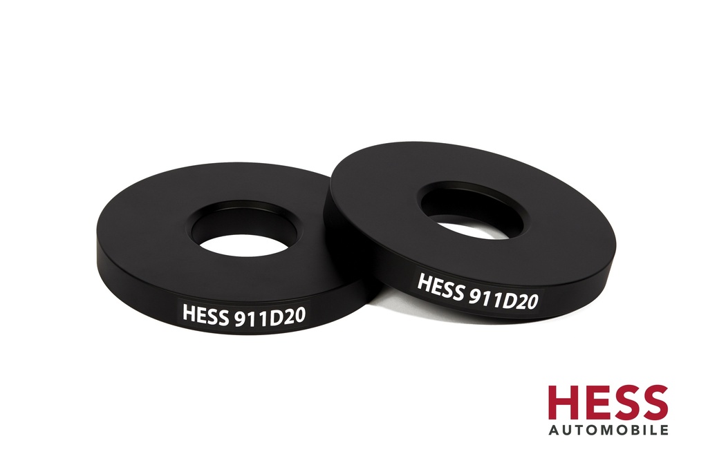 20 mm Niveau-Scheiben für die Auflastung und Niveau-Regulierung an einem VW T5 / T6