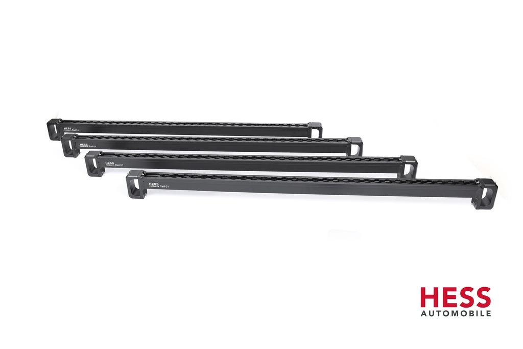 Rail 4er-Set, schwarz, für Fahrradträger VW T5/T6/T6.1