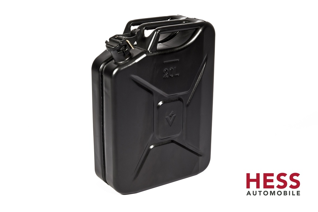 Schwarzer 20 Liter Reserve Kanister