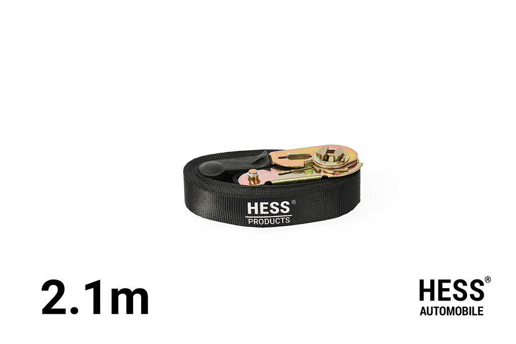 Spanngurt mit Ratsche 2.1m schwarz