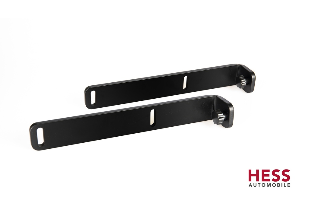 Schwarz beschichtetes Aluminium Wäsche-System für den VW T5 / T6 California mit C-Schiene