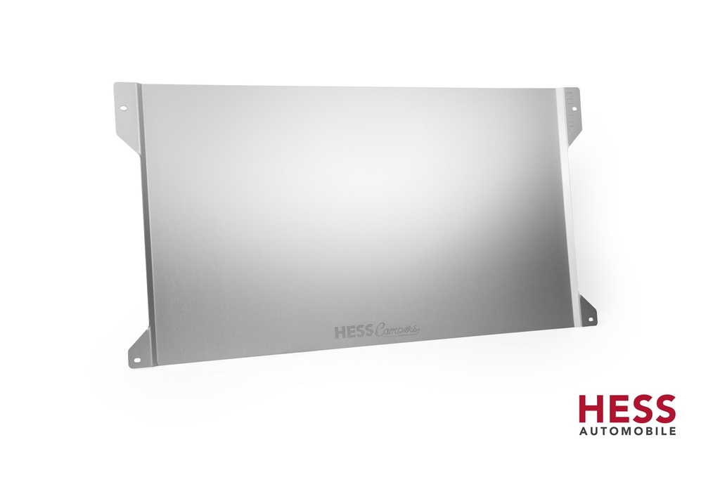 Silbernes Blech für die Dach Solaranlage beim VW T5 / T6 California (100 W Anlage)