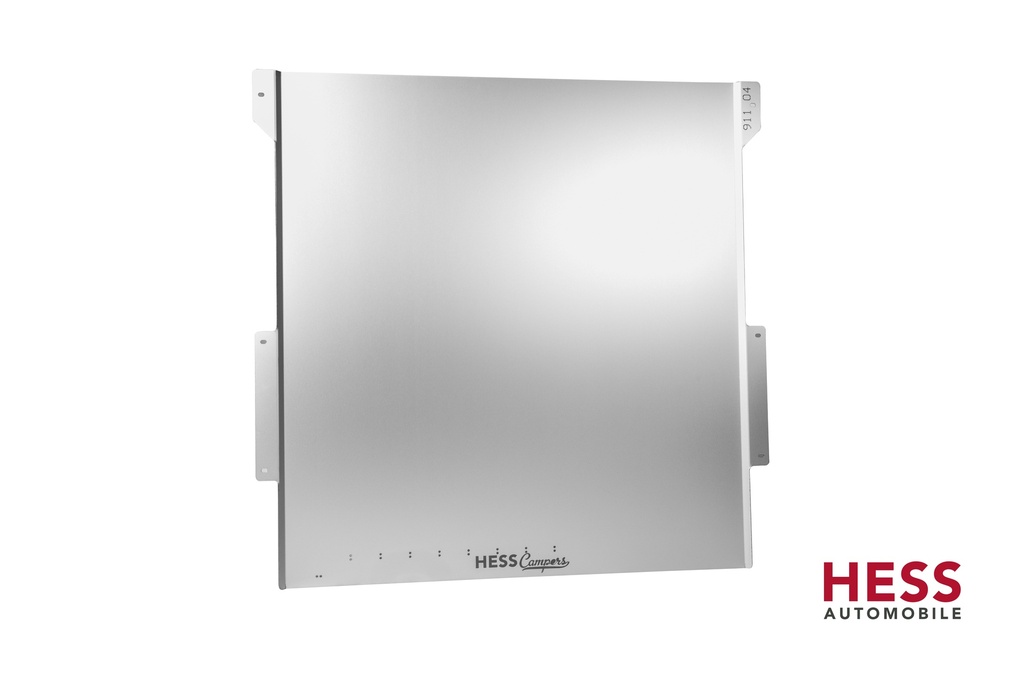 Silbernes Blech für die Dach Solaranlage beim VW T5 / T6 California (200 W Anlage)