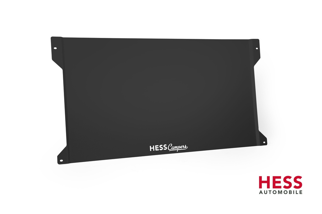 Schwarzes Blech für die Dach Solaranlage beim VW T5 / T6 California (100 W Anlage)