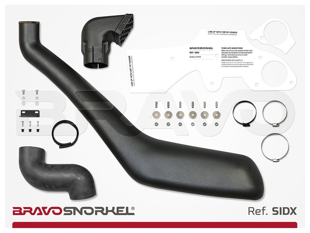 BRAVO SNORKEL ISUZU D-MAX (2012-2019)