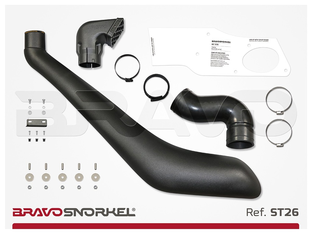 BRAVO SNORKEL Toyota Hilux 126 (2016+)