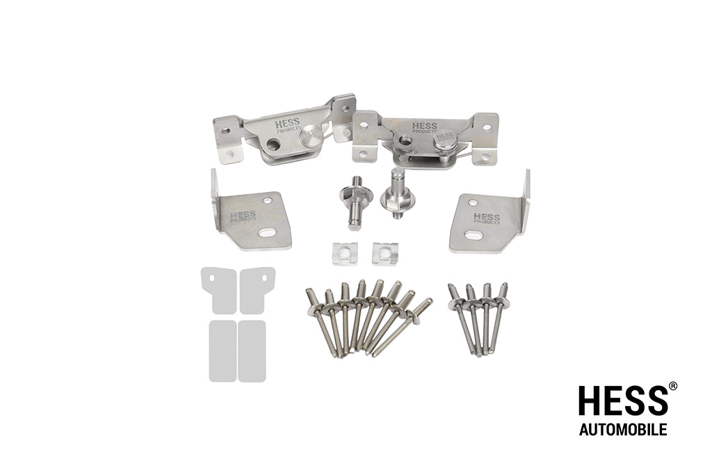 Halterungsbausatz für die verstärkten HESS Heckklappen-Dämpfer für den VW T5