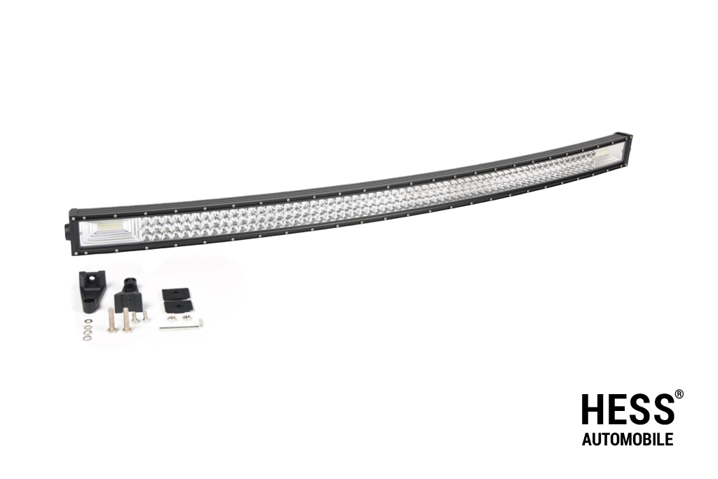 HESS LED Scheinwerfer gebogen