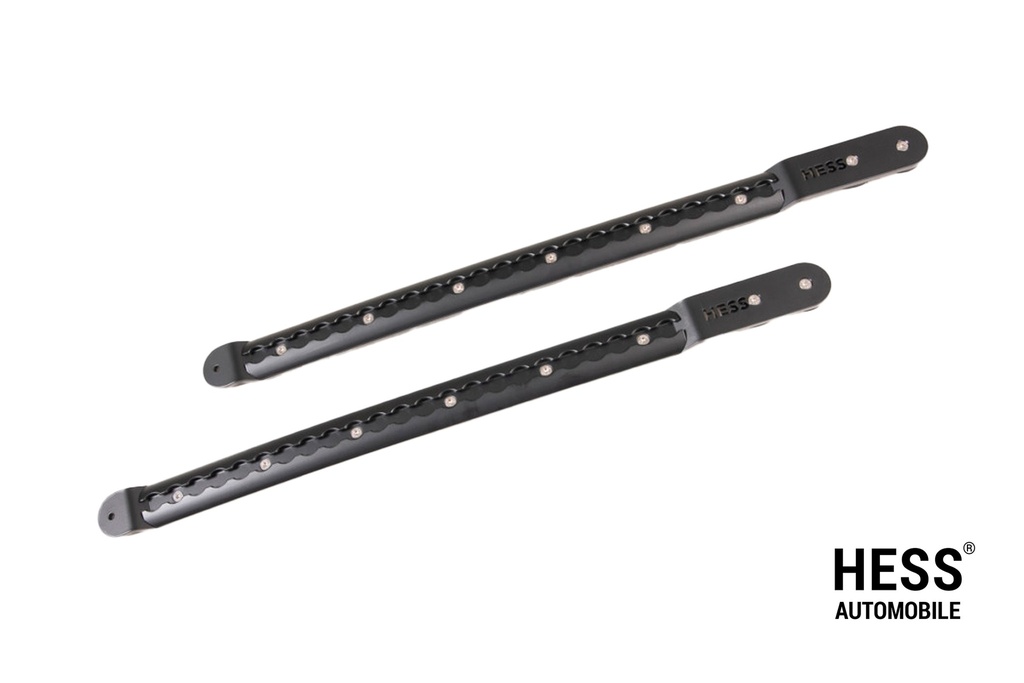 Hess Airline-Halter schwarz, zwei Magnete