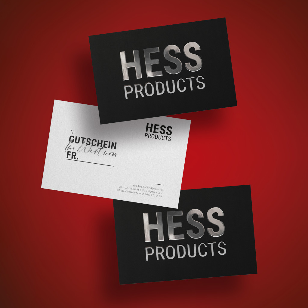 200 Franken Hess Automobile Gutschein