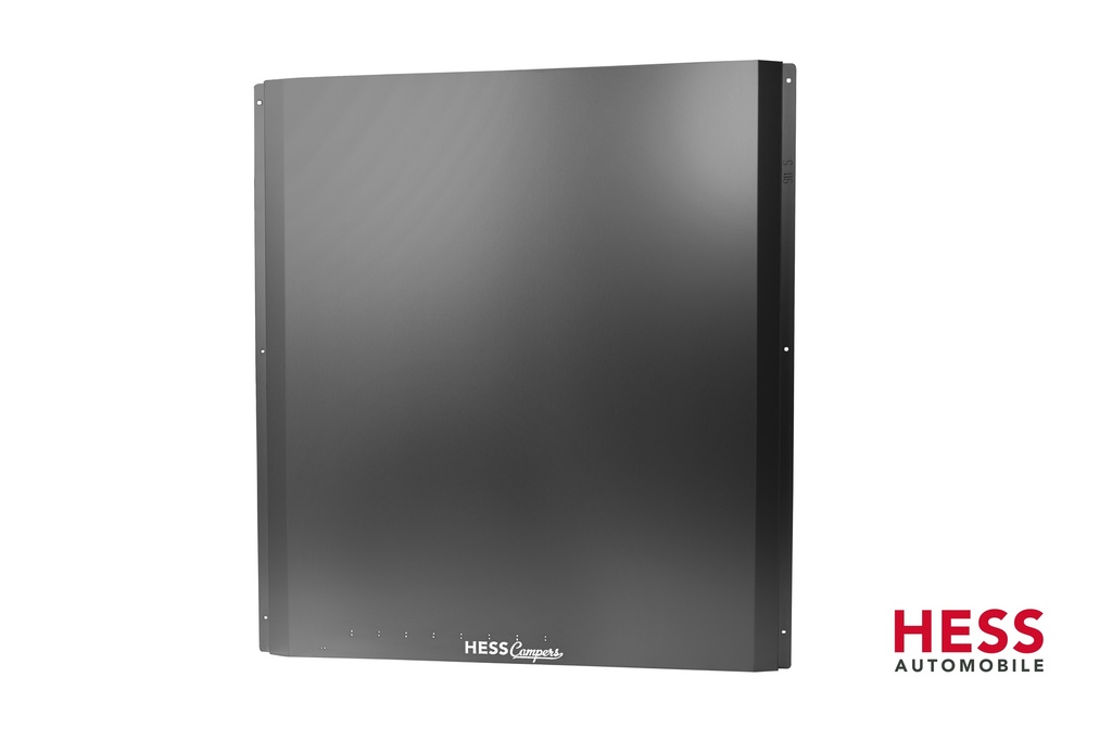 Schwarzes Blech für die Dach Solaranlage beim VW T5 / T6 Kastenwagen (320 W Anlage)